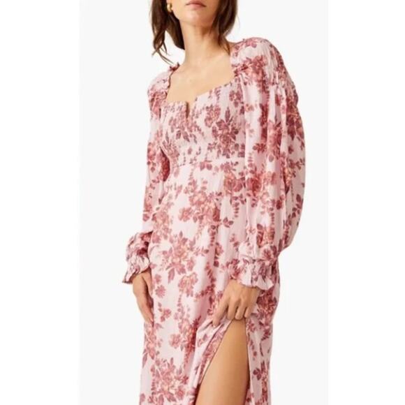 MSRP $168 NWT Free People Jaymes Floral Print Square Neck Size XS-S | QUICK SHIP - Picture 3 of 8